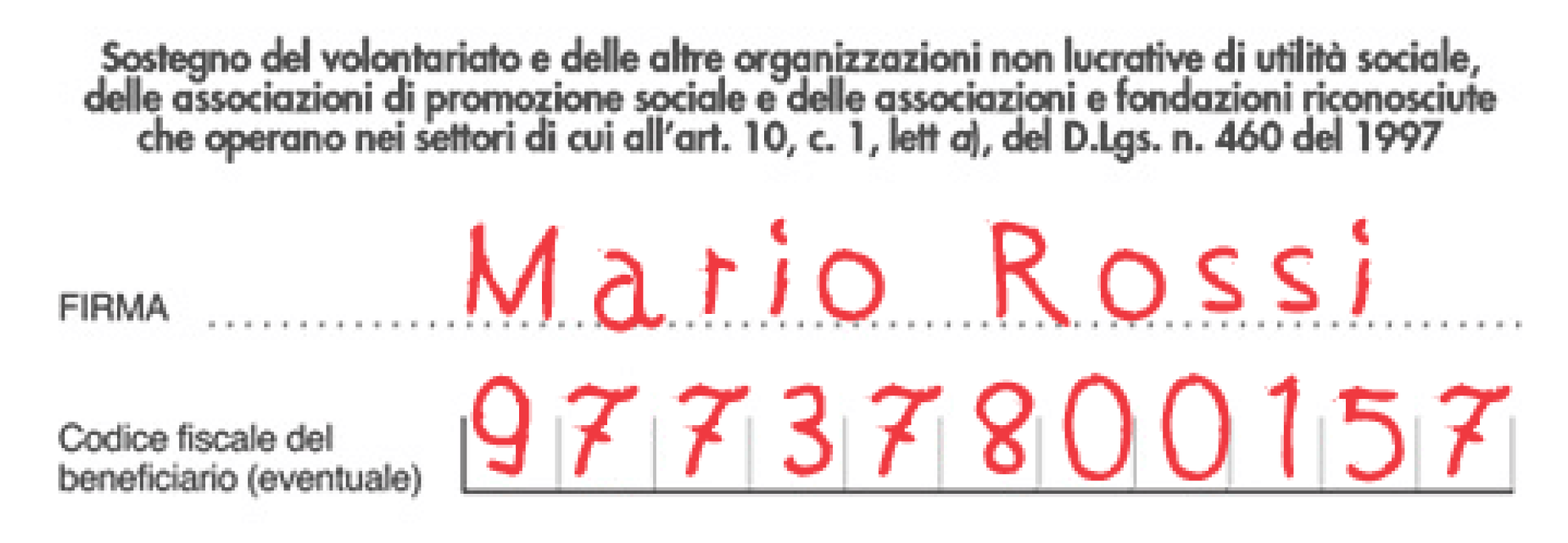 Modulo Fiscale